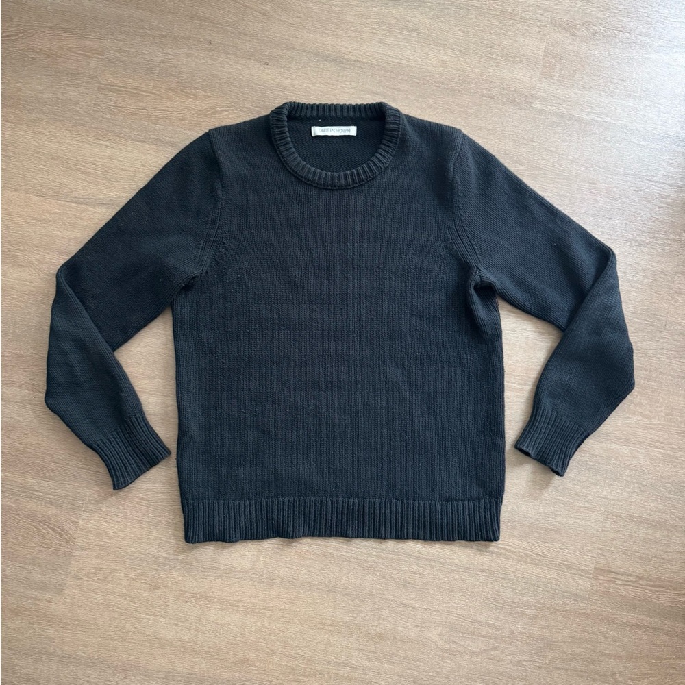 Outerknown Men's Black Crewneck Sweater